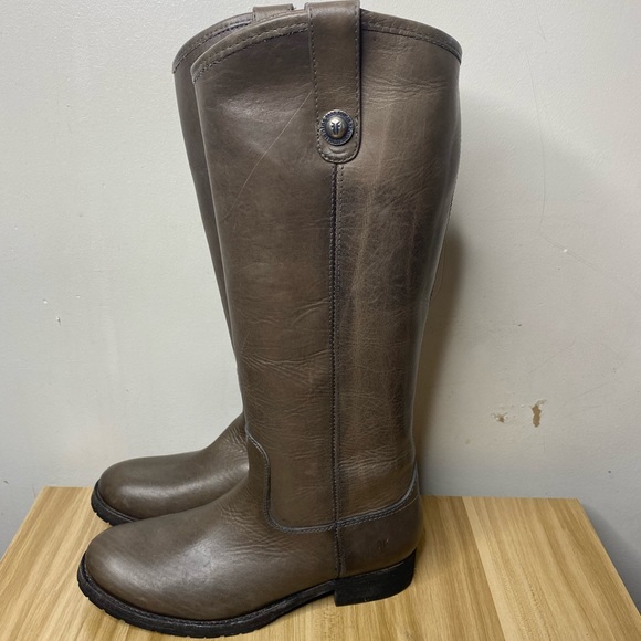 Frye Brown Heeled Boots - Picture 2 of 9